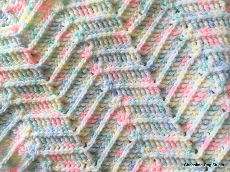 Texture and the Ridged Ripple Baby Blanket